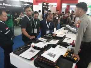 Korsabhara Baharkam Polri Pukau Pengunjung Indo Security 2026 Expo, Tampilkan Alsus Modern dan Layanan Humanis